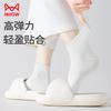 MiiOW Women's Mesh Socks [100% Pure Cotton ] Autumn And Winter Low-Cut Short Socks Breathable Cotton Socks 5 Pairs Pack White