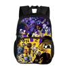 Murder Drones with Front Pocket Backpack Students Kids School Bags for Girls Boys Bookbag Travel Large Capacity Backpack