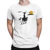 Neuheit Lucky Luke Jolly Jumper und Rantanplan T-Shirts Herren Rundhals 100% Baumwolle T-Shirts Kurzarm-Tees Bedruckte Kleidung