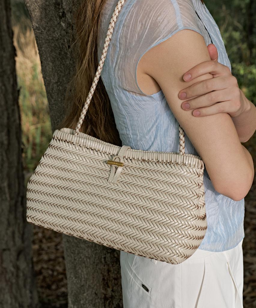 Lememe Sac Petit Tissage Ivory
