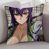 Anime HIGHSCHOOL OF THE DEAD Cute Cartoon L Game Cushion Cover Pillowcase Upholstery Sofa Throw Pillow Home Decor Pillowcas
