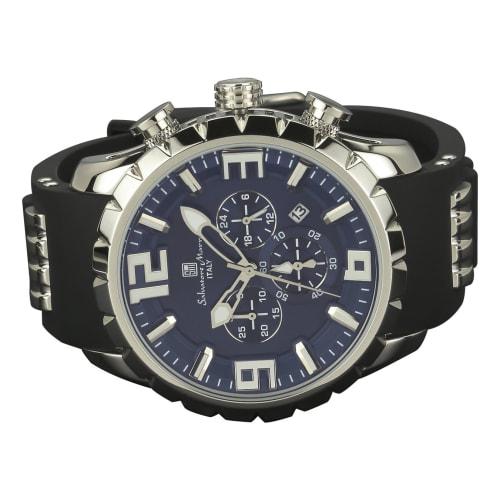 Salvatore Marra SALVATORE MARRA Chrono Quartz Men's Watch SM15107-SSBL
