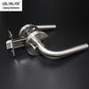 American-Style Stainless Steel Keyless Bathroom Lever Lock with Brake