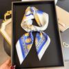 Foulard Quadrato in Seta Satinata con Stampa di Lusso per Donna Sciarpa con Disegno di Cavallo Hijab Foulard da Collo Nastro per Capelli Fascia per Capelli Fascia Avvolgente Bandana