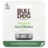 Original Steel Razor Blades, Refills, 4 Cartridges