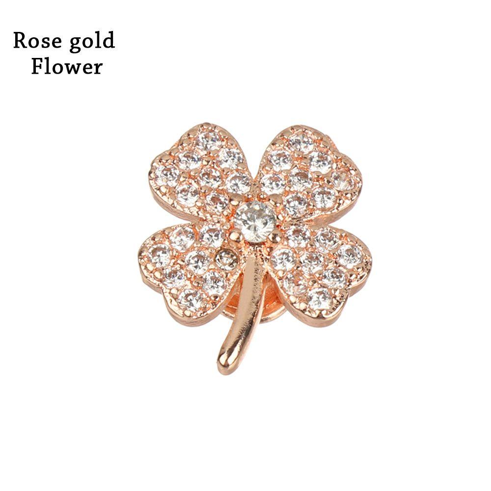 Accessories Diamond Ornament For Iwatch Bracelet Silicone Strap Accessories Metal Charms Decorative