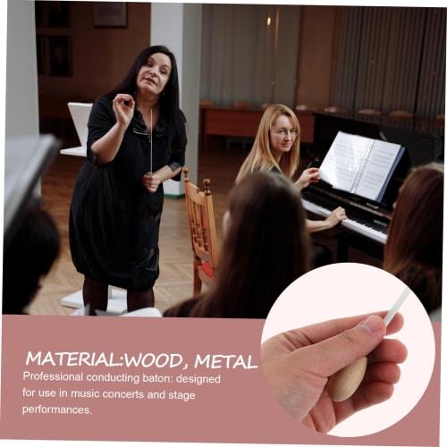 Abaodam Music Conductor's Baton, Orchestra Conductor's Baton for Concerts and Education, Comfortable Grip, Precision Control, Lightweight and Durable,