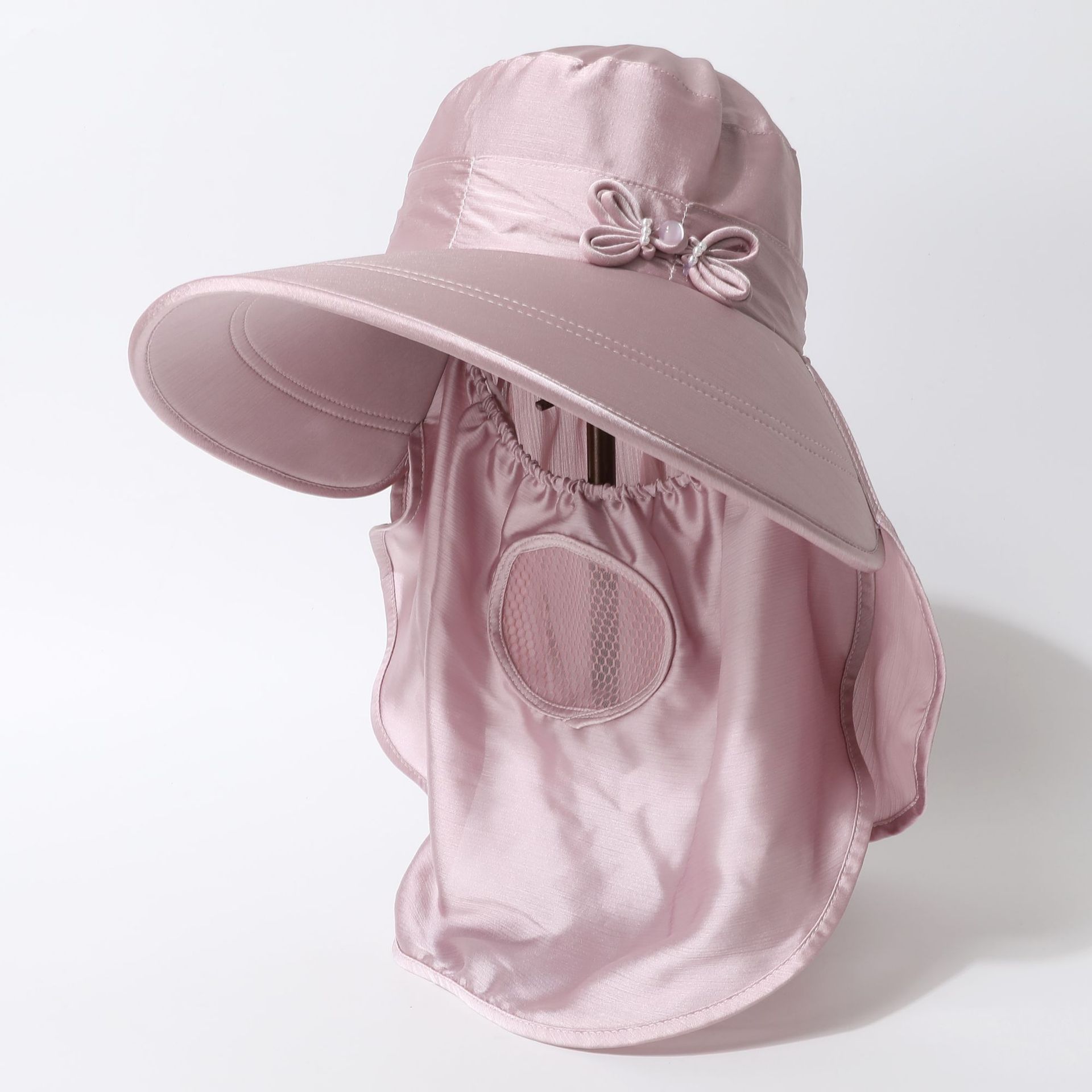 

Летняя шляпа от солнца для женщин, для езды на велосипеде, защита лица от ультрафиолета, большая шляпа от солнца 56-59cm