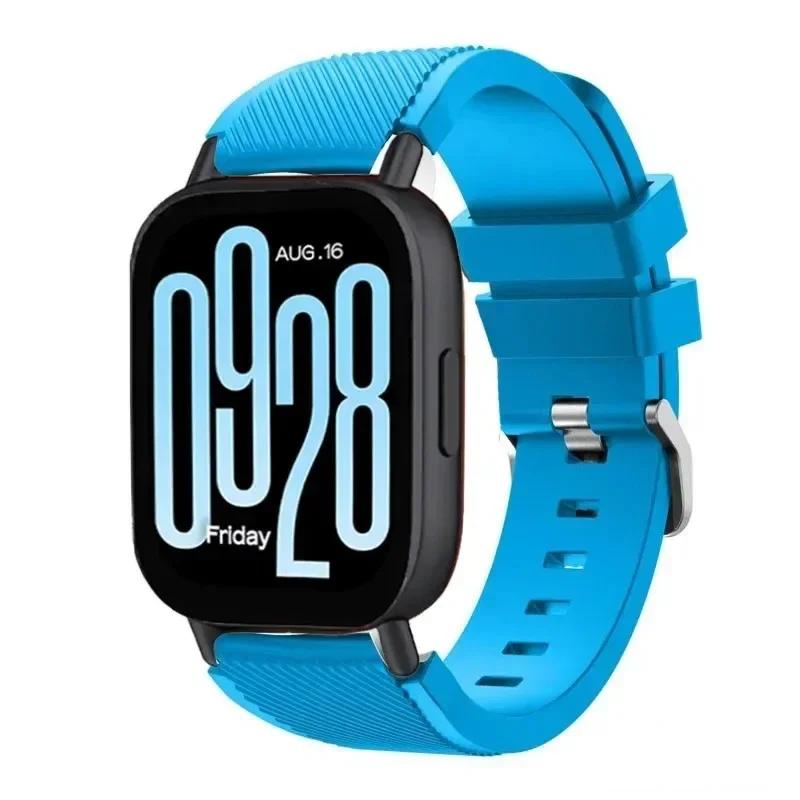 Sport-Silikonarmband für Redmi Watch 5 Active 5 Lite Smartwatch Sportliches Weiches Atmungsaktives Band für Redmi Watch 3 Active 3 Lite