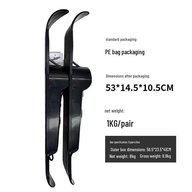 Ski Plate: 2-in-1 Baby Stroller & Balance Snowboard Scooter for Kids