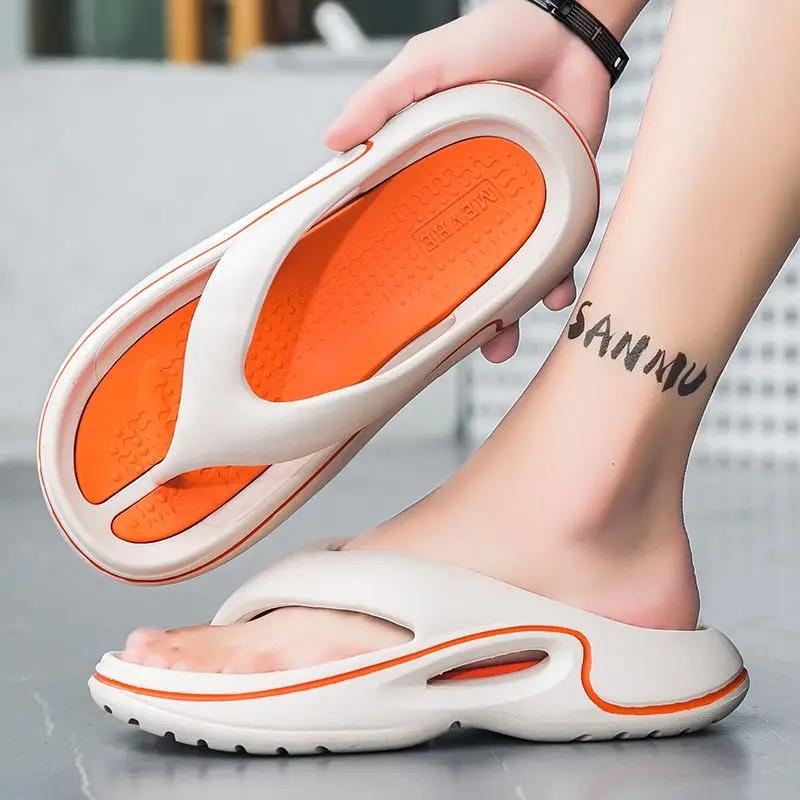 Fashion Slippers for Men Height Soft Shiatsu Shoes High Quality Fashion 2025 Low Price Style Designer Luxury Original Fun Sandals Man