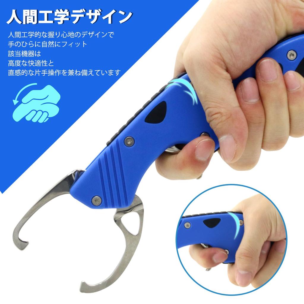 YOZOTA Fish Aluminum Lightweight and Compact 25kg Weight Includes Carabiner and Spiral Perfect for Sea Pond Bass Offshore Boat Rock Sabiki and Ice