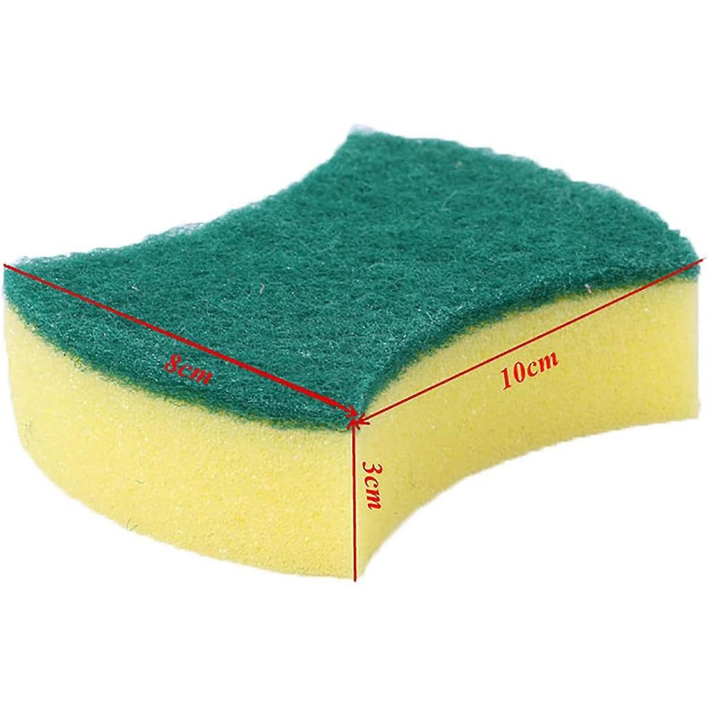 40pcs  Gift Kitchen Cleaning Sponges, Non-scratch For Dish, Scrub