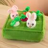 Vegetable Garden Carrot Plush Toy Pull The Carrot Parent-child Interaction Education Hands-on Ability Educational Plush Toys