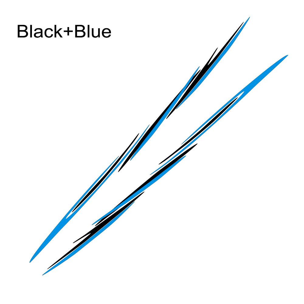 2PCS Auto Aufkleber Seite Tür Taille Linie Styling Decor Auto Zubehör Vinyl Film Aufkleber Abdeckung Für Kia Sportage 3 4 LX S EX