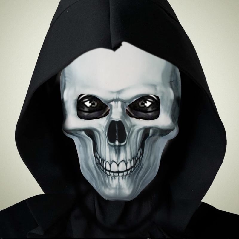 Skeleton Face Mask Masquerade Mask Full Face Mask Halloween Party Mask Masquerade Accessories For Men Women Cosplay