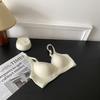 Women S Seamless Wirefree Push Up Bra For Young Girls Comfortable Light Cup