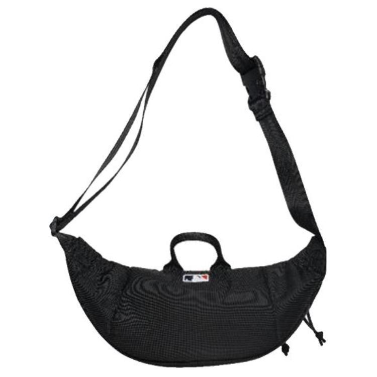 New New Era Fabric Shoulder Bag Crossbody Bag Fanny Pack Regular Unisex Black 12718040