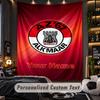 TapestryAZ Alkmaar Benutzerdefinierter Name Text Personalisierter Wandbehang Wandteppich Heimwanddekoration
