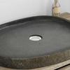 Wash Basin Grey 65 X 50 X 6 Cm River Stone