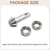 Axle Bevel Gear and Bearings Metal Directly Replace Parts, 1/12 RC Car Remote Control