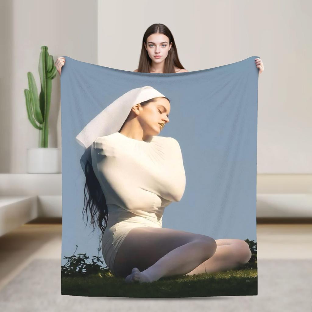 Rosalia Lux  Warm Soft Blanket  Picnic Plush Bedding Throws Fluffy Home Decor Flannel Bedspread Sofa Bed Cover