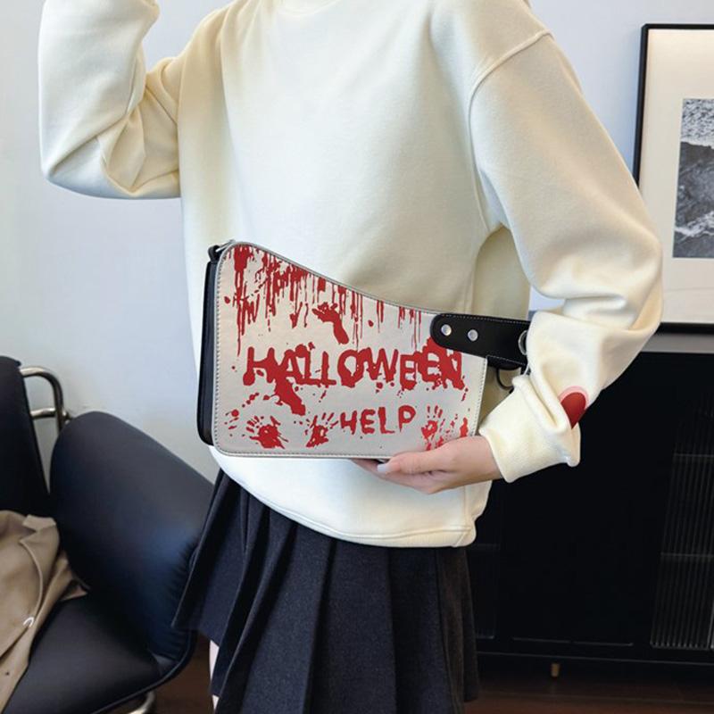 

Модная мини-сумка в форме ножа 2025 года, новая креативная сумка-прикол на Хэллоуин, модная сумка через плечо 26*5*18cm серебряный