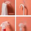 10Pcs Household Wall-Mounted Multi-Functional Round Hook, No Punching Seamless Paste, Storage Shelf, Kitchen, Bathroom