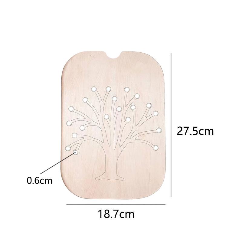 Montessori Sensory Bin Tools Table Game Wooden Tray Sorter Fine Motor Training Parish Color Matching Activity Games For Children