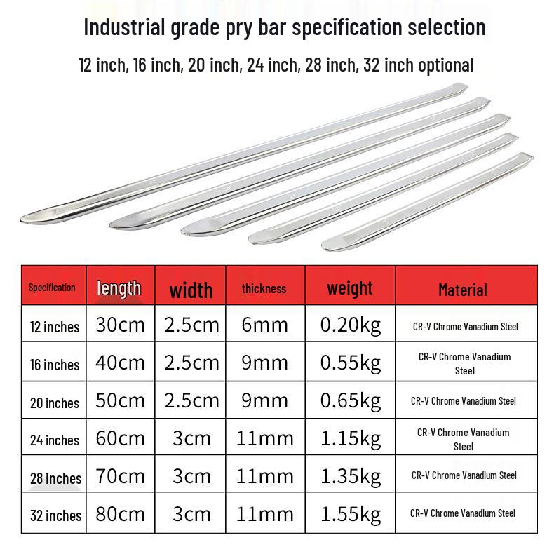 Electric Vehicle & Motorcycle Tire Removal Pry Bar Tool