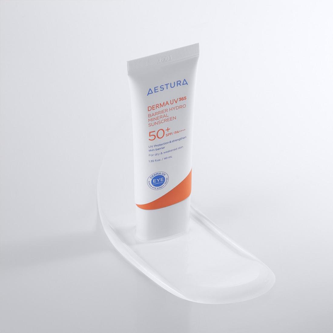 [Double] Derma UV365 Barrier Moisture Mineral Sunscreen 40ml x 2 SPF50+ PA++++