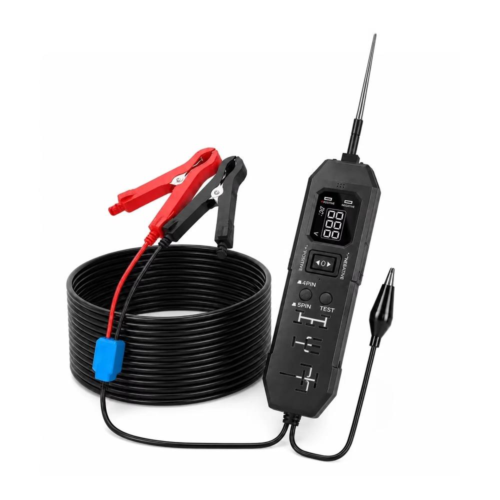 LED Digital Display Circuit Tester 3.5-36V Power Probe Portable Auto Test Pen Automotive Repair