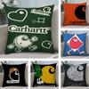 Luxury C-Carhartts Pillow Case Short Plush Double-sided Print Square Throw Pillow Covers Sofa Home Cushion Decor