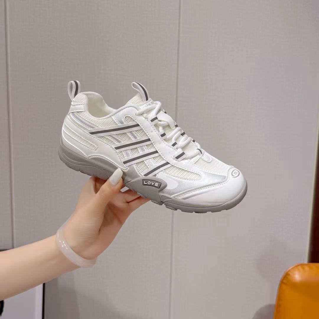 

Сетчатые дышащие кроссовки Forrest Gump женские 2025 лето новые универсальные легкие спортивные и для отдыха легкие тонкие немецкие тренировочные кроссовки 40 бежевый