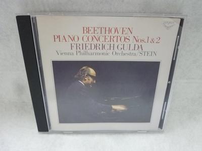 CD GULDA (FRIEDRICH), BEETHOVEN, STEIN - Beethoven: Klavierkonzerte 1 & 2  KICC8464 Japan ObiKlassik Gebraucht