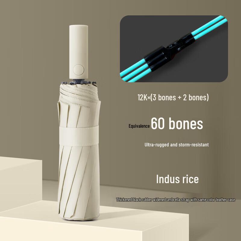 

Baodini 60-Rib Automatic Folding Umbrella