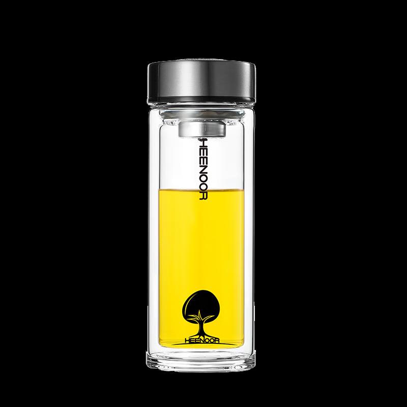 Xinuo XN-6701 Double-Wall Glass Tea Tumbler