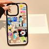 Acrylic Phone Case for iPhone 11 12 13 14 Pro 12 14 16 Pro Max for Samsung A16 A36 A56 S24 FE High-quality Painted Anti-fall Mobile Phone Case