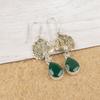 Green Onyx Earrings, 925 Sterling Silver Jewelry, Gift For Women Handmade Earrings Gemstone Jewelry
