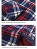 Men's Fleece-Lined Plaid Long-Sleeve Shirt
