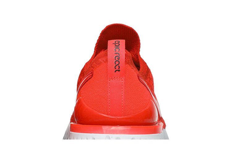 Men's Sneakers Nike Epic React Flyknit 2 Chile Red Chile Red/Vast Grey-Black-Bright Crimson
