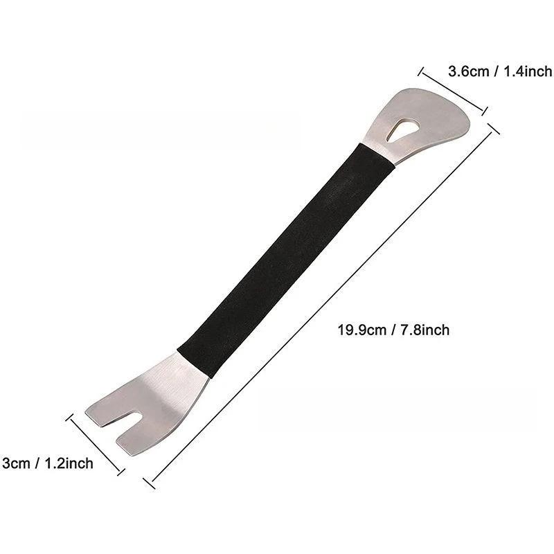 Complete Car Door Panel Tool Kit - Auto Trim Fastener Removers with Anti-Scratch Pry Bars for Navigation & Speaker Installation