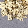 200Pcs Picture Frame Back Plates Metal Locks Heavy Duty Photo Frame Accessories Small Hardened Nails for Home Office Exhibition
