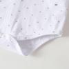 Summer Baby Toddler Short Sleeve Bodysuit & Overalls Set - European American Style Gentleman Romper