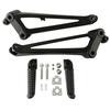 Motorcycle Rear Passenger Footrest Foot Peg Bracket Set For YAMAHA YZF R1 YZF-R1 2009 2010 2011 2012 2013 2014