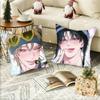 Korean Comic Reluctant Encounters BL Pillow Case Square Pillow Bedroom Sofa Leisure Comfort Cushion Car Home Decoration