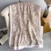 Scarf Women'S Versatile Long Scarf Imitation Cashmere Cashew Flower Shawl Women'S Scarf