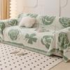 Anti-Scratching Chenille Sofa Towel Modern Minimalist Full Covered Non-Slip Cloth Four Seasons Universal Pure Color Cover Cover