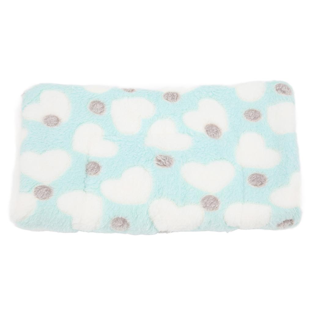 Hamster Warme Fleece-Matte Weich und Bequem Hamster Winter Warme Schlafmatte für Hamster Kaninchen Chinchilla