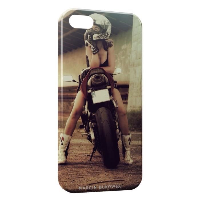 Coque iPhone 6 Plus (+) Moto Sexy Girl